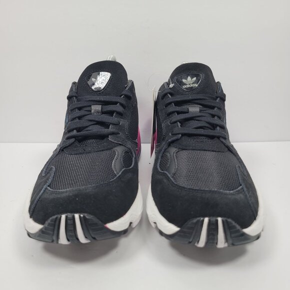 Adidas Falcon CG6219 Running Shoes Black /Shock Pink Women Adidas Falcon Women\'s Black Shock Pink Running Shoes CG6219 US Size 9 NWT